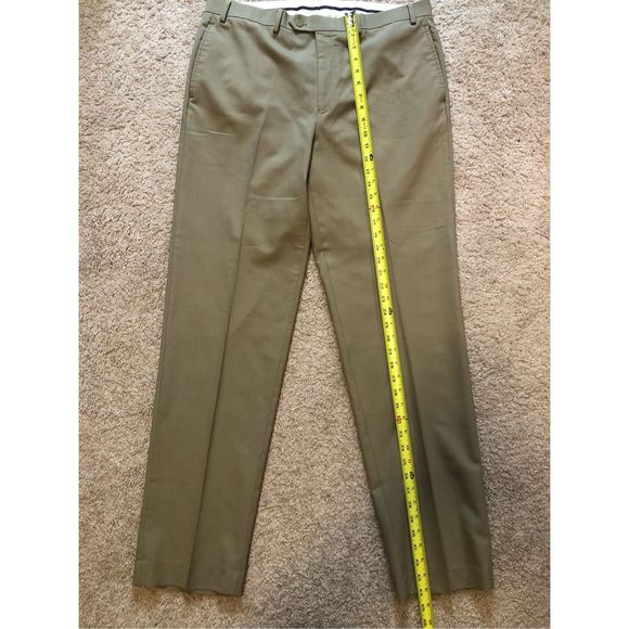 Lauren Ralph Lauren Total Comfort Trouser Tan Pants Mens Size 36 X 34, MP $180 - Picture 10 of 11